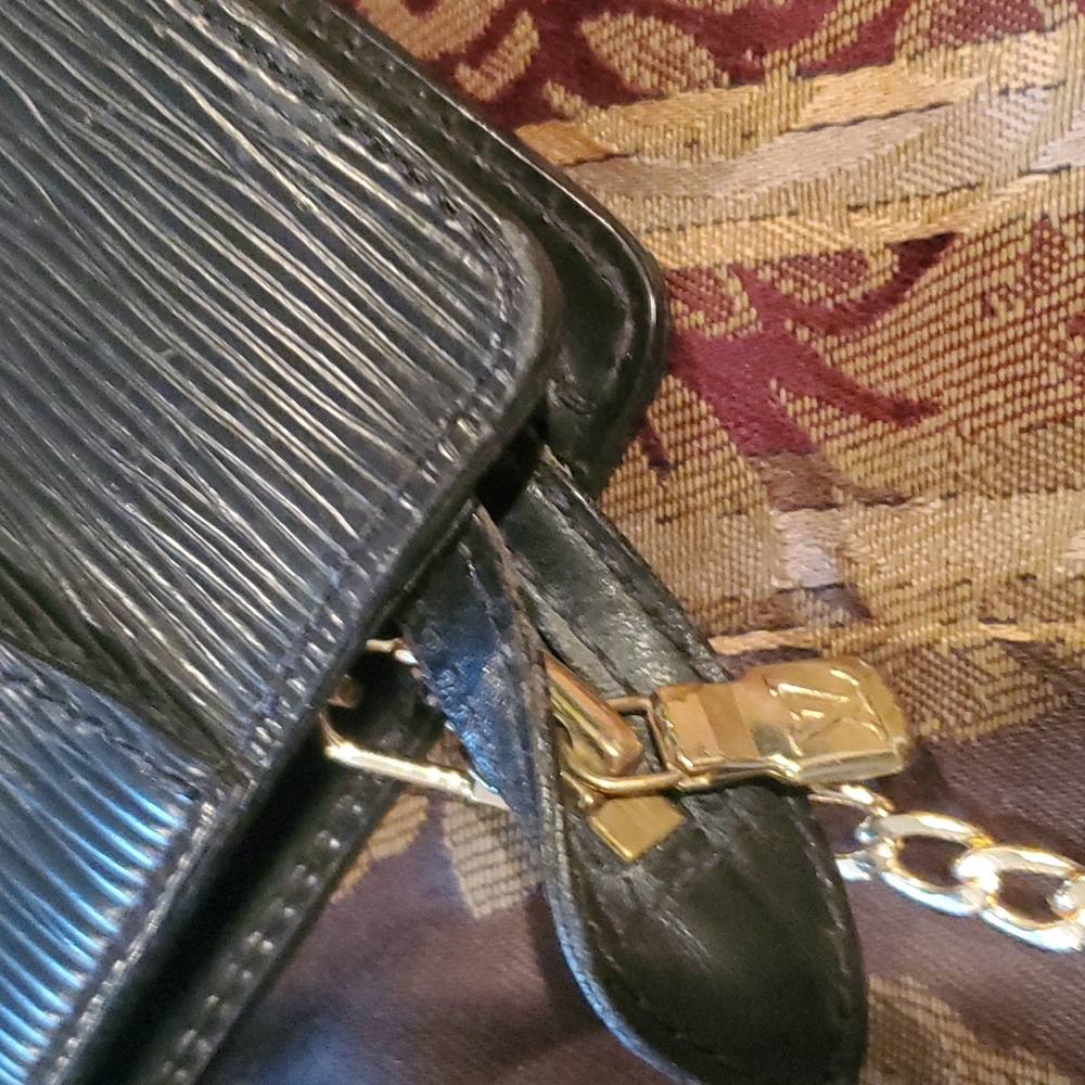Louis vuitton trio momgram epi homme / wallet key chain cover some flaws box - Picture 9 of 16